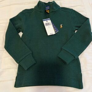 Ralph Lauren Forest Green quarter zip